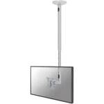 Newstar - support tv pour plafond neomounts fpma - c050silver 25, 4 cm (10) - 76, 2 cm (30) inclinable ...