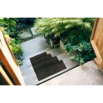 Nez de marche antid�rapant en caoutchouc 73x24 cm noir