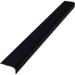 Meiser - nez de marche licorne 36x18x1500 mm aluminium anodisé teinte noir Meiser - nez de marche licorne 36x18x1500 mm aluminium anodisé teinte noir