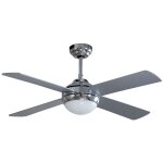 Niklas - ventilateur plafonnier eclairage 4 pales 60 w 3 vitesses � 121 cm t�l�commande