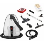 Nilfisk aspirateur traineau, avec 3 accessoires, sac inclus, filtre hepa 14, blanc - select allergy