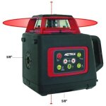 Metrica - niveau automatique laser avec rayon laser rotatif visible rouge - sl - red