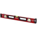 Niveau � bulle magn�tique stier premium � trois fioles, 600 mm � 0, 5 mm / m