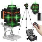 Niveau laser, 360 � 4d 16 lignes outil de niveau ligne horizontale verticale avec fonction d'auto - nivellemen ...