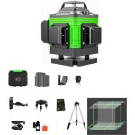 Niveau laser 360� avec tr�pied, niveau laser � nivellement automatique, niveau laser 12 lignes