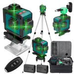 Niveau laser multifonctionnel � 16 lignes 3� fonction de nivellement automatique ligne d'autocollants ...