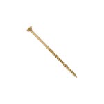 Fixtout - vis bois torx � t�te plate d. 4, 5 x 45 mm - zingu� jaune - bo�te de 200 pcs