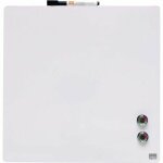 Nobo tableau magn�tique blanc 36 cm x 36 cm