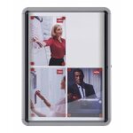 Nobo - vitrine d'affichage intérieure premium plus - 8 feuilles Nobo - vitrine d'affichage intérieure premium plus - 8 feuilles