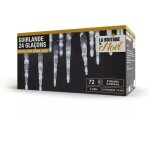 Guirlande glaçon stalactite - - blanc froid Guirlande glaçon stalactite - - blanc froid