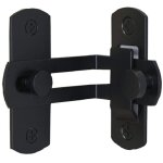 (noir 10. 4 7 0. 2cm) 90 degr�s de verrouillage de porte pliante boulon de porte de grange angle droit ...