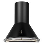 Klarstein - noir hotte aspirante rtro noir acier 60cm 430 m / h
