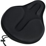 Noir housse de selle en gel pour si�ge de v�lo, v�lo gel housse de si�ge coussin de si�ge de v�lo d'exercice ...