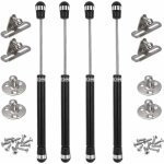 4pcs v�rins � gaz 150n verin meuble hydraulique ressort amortisseurs � gaz d'origine porte armoire de ...