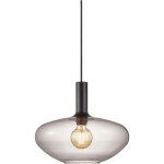 Nordlux - suspension alton 35 verrerie noir, h. 30 - ip20 - e27 / int�rieur