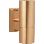 Nordlux - applique murale tin double cuivre cuivre, h. 17 - ip54 - gu10 / extrieur