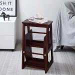 Northix - echelle de chaise echelle de chaise tabouret echelle escabeau escabeau escabeau pliant 3 marches ...