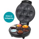 Northix - machine a muffins ceramique 7 muffins 700w mm400 noir
