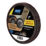 Norton - lot de 3 disques dcapants express pour bois / vernis, 125 x 22, 23 mm