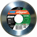 Norton clipper disque diamant� extreme ceramic soft � 200 x 25, 4 70184603234