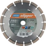 Norton - disque � tron�onner diamant 4 x 4 explorer d. 230 mm per�age de 22, 23 mm largeur seg. 2, 5 ...