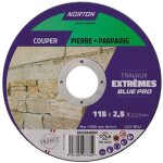 Norton - disque tron�onner moyeu d�port� extr. mat�riaux 115x2. 5x22