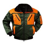 Norway protection - gilet de pilote pour homme rougedorn, taille s, vert / orange