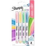 Sharpie - s - note marqueurs pastel - lot de 4 - pointe biseaut�e