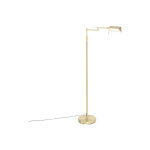 Notia - led dimmable lampadaire variateur inclus - 1 lumi�re - h 146 cm - dor� / laiton - moderne - �clairage ...