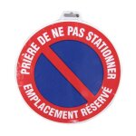 Disque defense de stationner emplacement reservee d. 300mm - novap