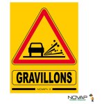 Panneau eco projection de gravillons - rigide 600 x 800mm - 3340969