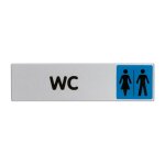 Plaque signal�tique obligation / information - bleu