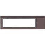 Porte nom de porte pali�re marron - 4317410