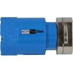 Novipro - scie cloche diamant� - avec adaptateur int�gr� - 35 mm 9631035