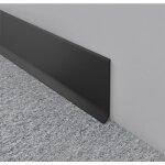 Novorodapie l alu. 80x2500 negro mate - 90