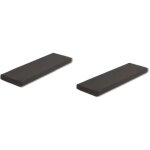 Novy - sos accessoire lot de 2 filtres monoblock 210x106x20 mm pour hotte 8740400