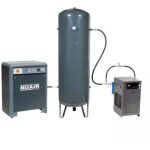 Nu air - compresseur d'air insonoris� 10 cv 500 l 13 bar s�cheur nuair