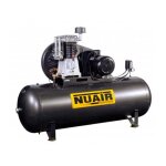 Nu air - compresseur d'air � piston cylindre fonte 500 litres 5. 5 cv nuair