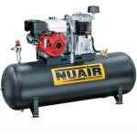 Nu air - compresseur d'air � piston thermique 270 litres moteur honda 11 cv