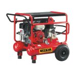Nu air - nuair - compresseur � moteur thermique essence mobile 5, 5cv 4kw 2x10l 10 bar - warrior 103 ...