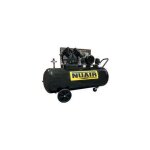 Nu air - nuair - compresseur pro cylindre en v 5, 5cv 4kw 270l 10 bar entra�nement par courroie - skm ...