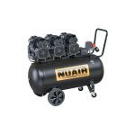 Nuair - compresseur siltek sans huile silencieux 4 cv