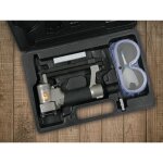 Nuair ensemble cloueuse avec 100x 12x10mm, 100x 12x16mm agrafes, lunettes de s�curit�, huile - rapide, ...