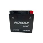 Batterie moto numax ntx5l - bs / ytx5l - bs sla 12v 4. 5ah 50a