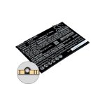 Nx - batterie tablette compatible apple 3. 8v 7300mah - a1547