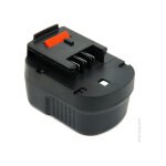 Nx - batterie visseuse, perceuse, perforateur, . . . compatible black & decker 12v 1. 5ah - a1