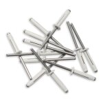 Oc - pro - 250 rivets trigrip de 4. 8 x 22 blancs pour plaques mineralogiques