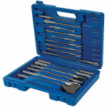 Forets et burins sds plus maconnerie beton pierre - coffret 15 pieces