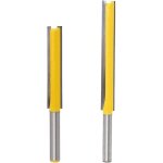 Ocxin - 2 pcs 8mm toupie de routeur  bois fltes extra longue droite droite de fraise  bois outil de ...