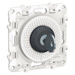 Odace - interrupteur � cl� - barillet et cl� inclus - blanc (s520286)